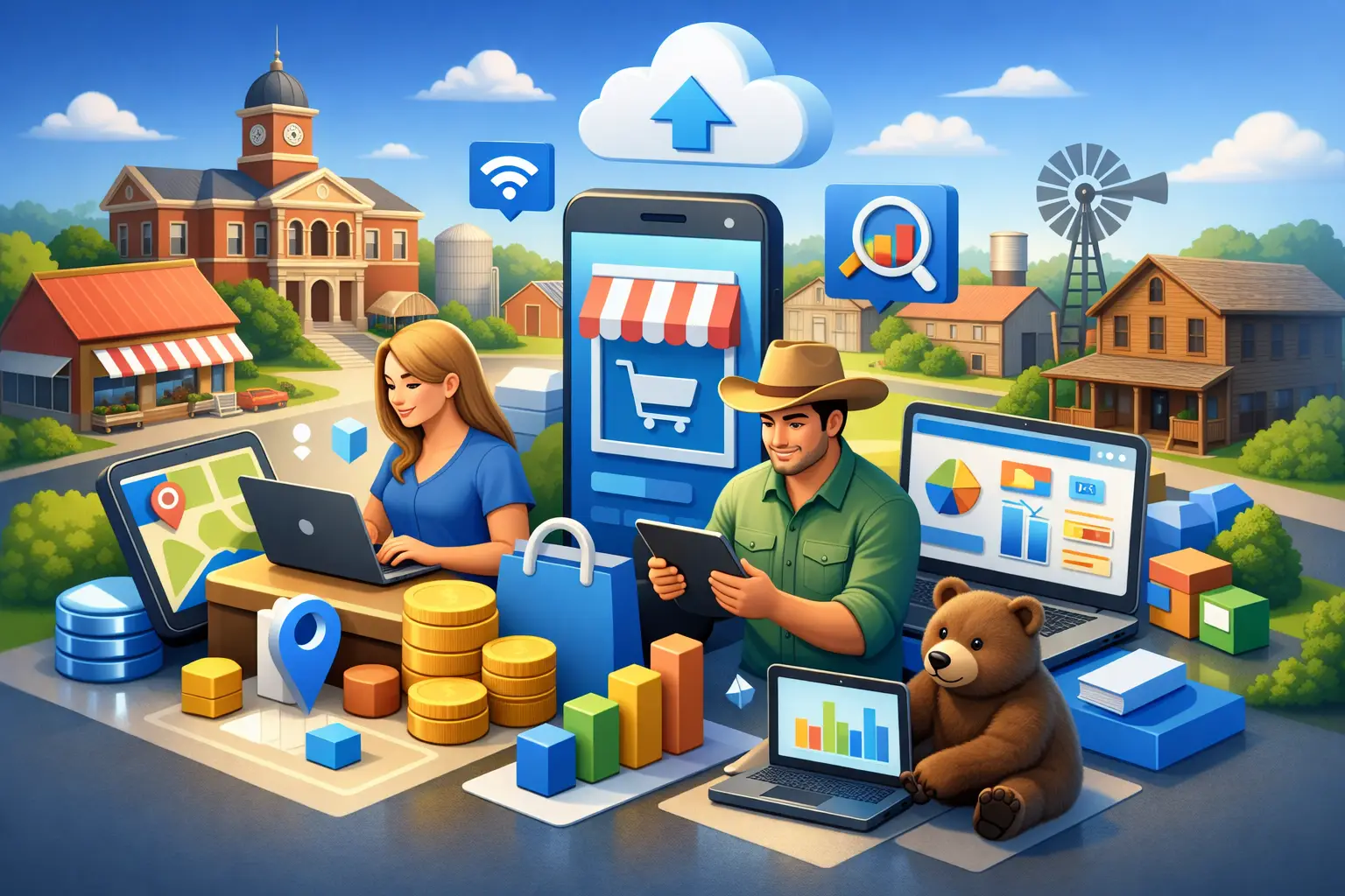 Why Bellville, Brenham Businesses Go Digital