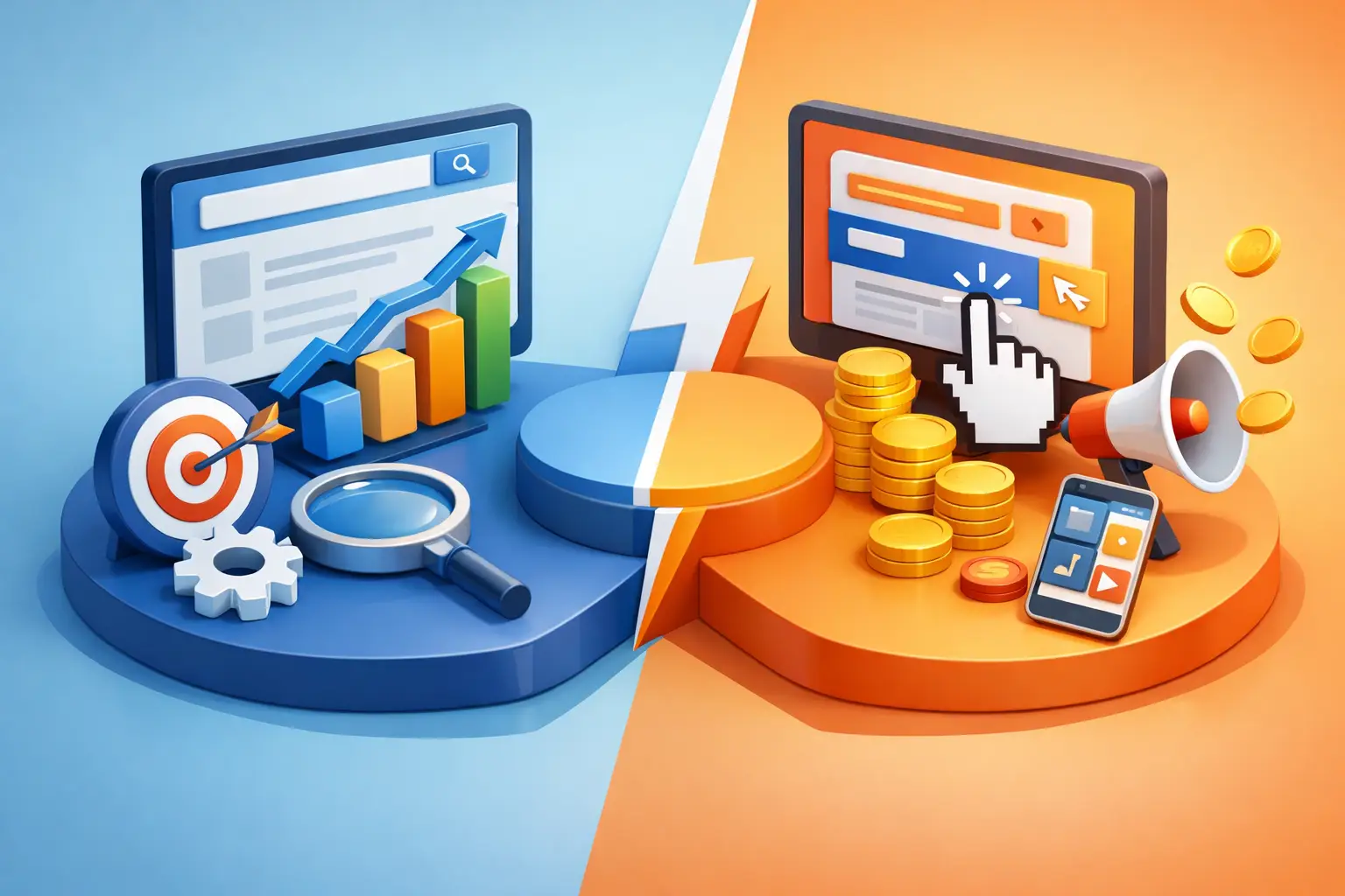 SEO vs PPC for Small Business