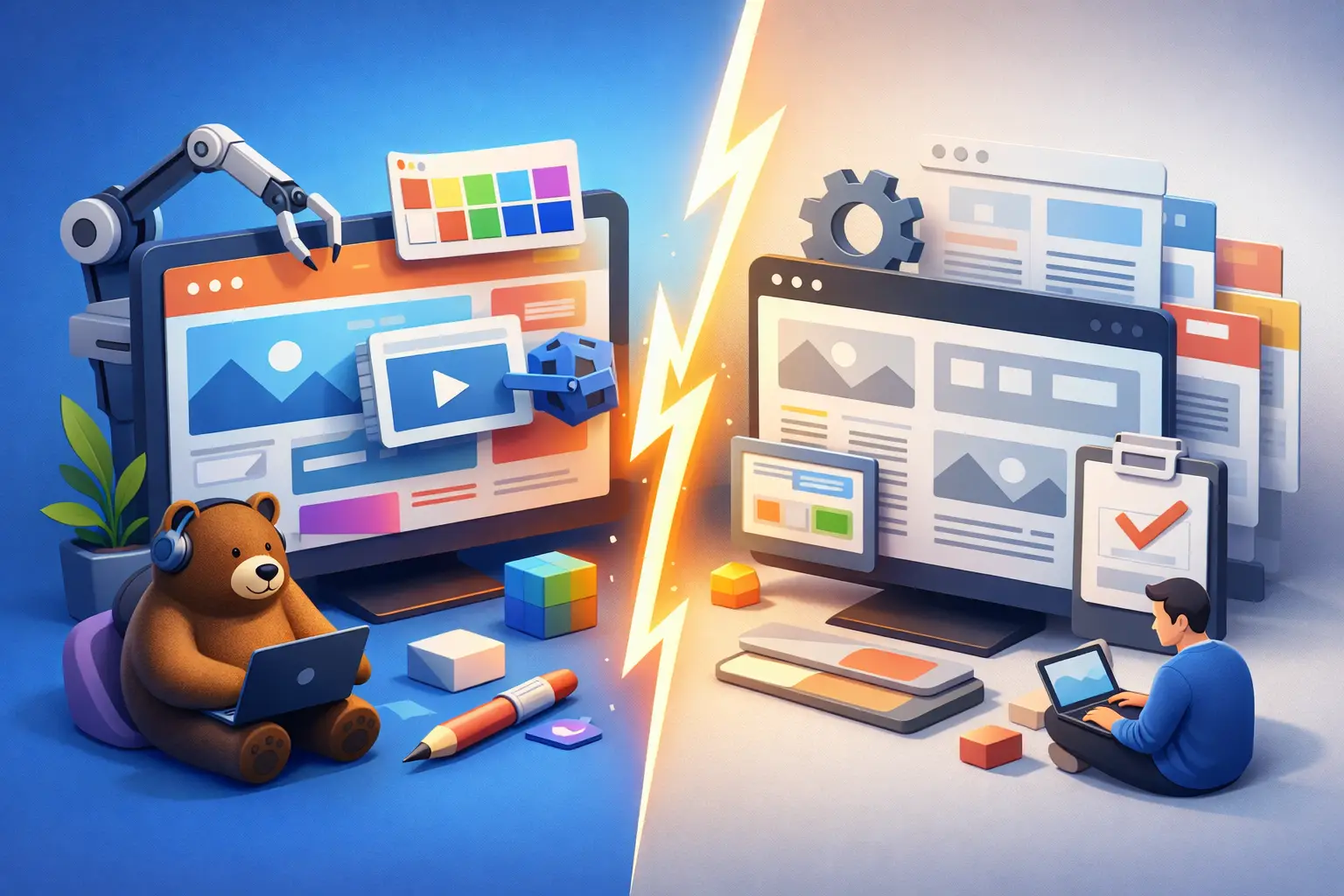 Custom Website vs Template Website Compared